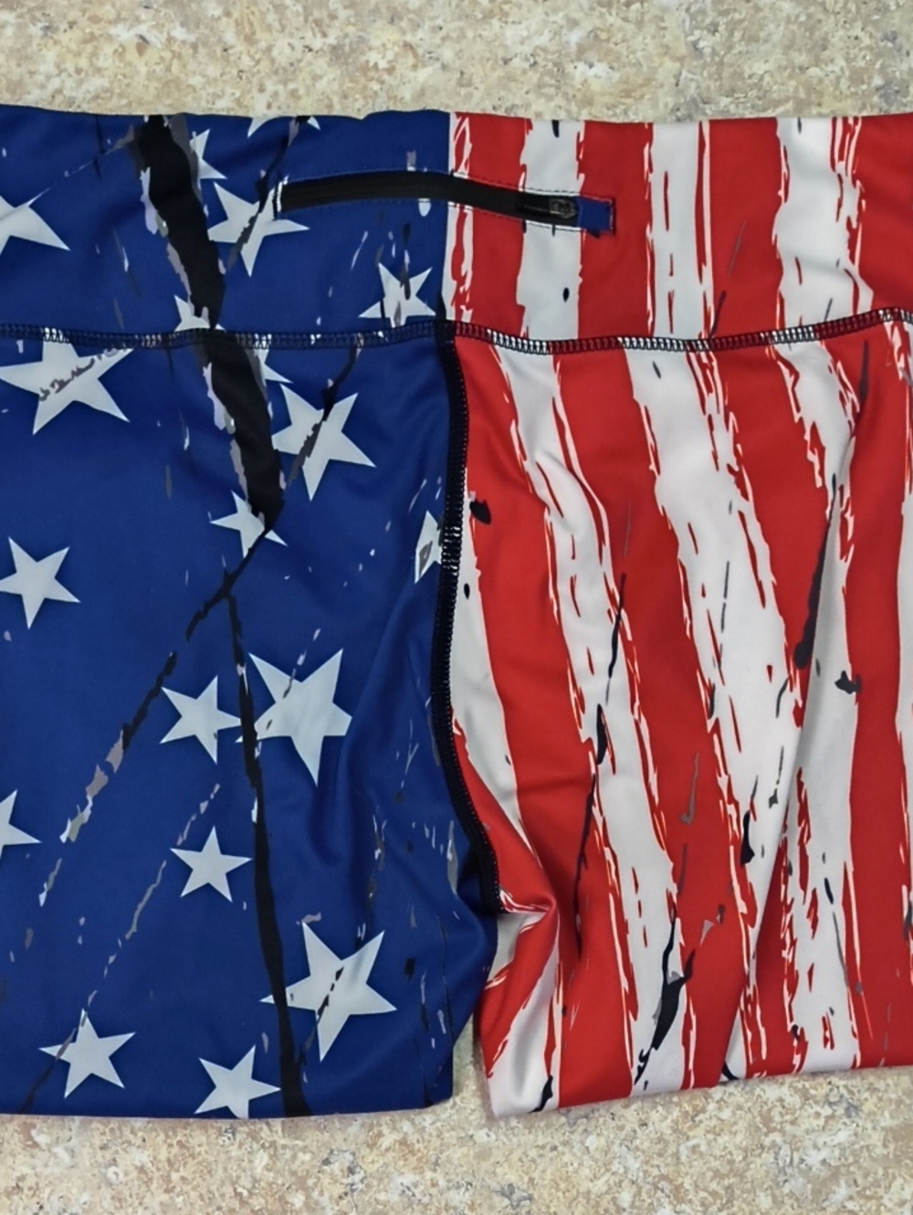 Woman's American Flag Leggings Like New